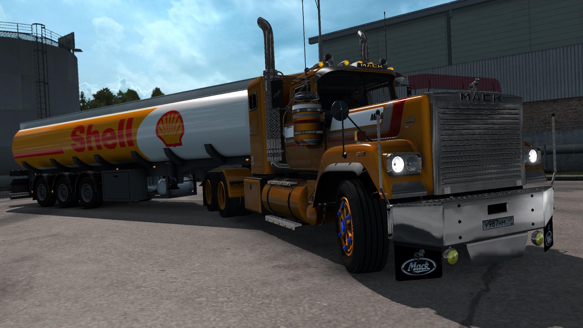 ETS2 - Mack Superliner V8 [1.35.x + DX11] V4.4