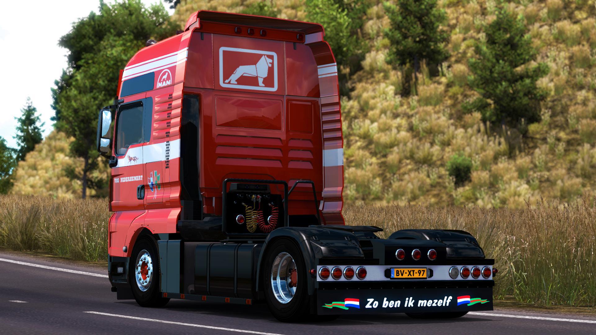 ETS2 Man TGX Vos Nederhemert (1.37.x) Euro Truck Simulator 2 Mods