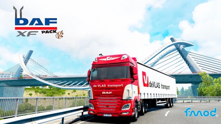 ETS2 - DAF XF Open Pipe Pack Sound V2.0 (1.40.x)