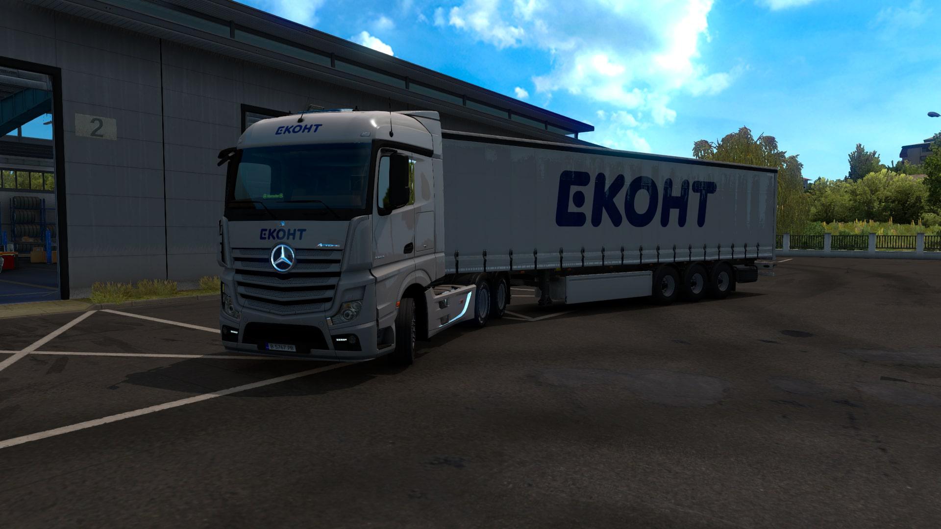 ETS2 - Econt Skin V1.0 (1.39.x)