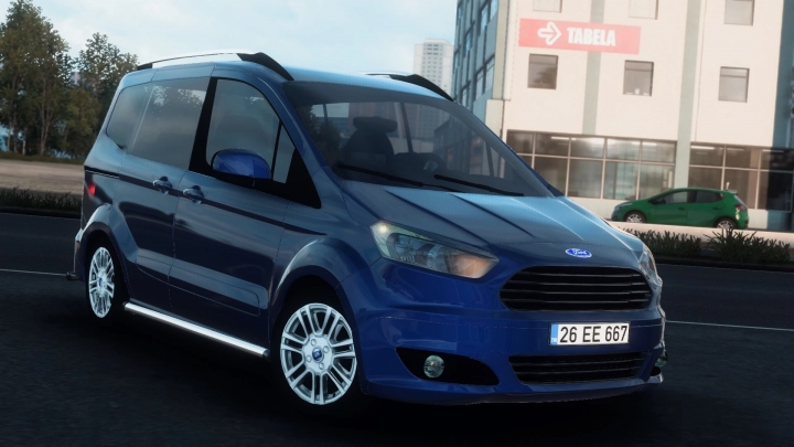 ETS2 Ford Tourneo Courier V1R70 (1.41.x) Euro Truck Simulator 2