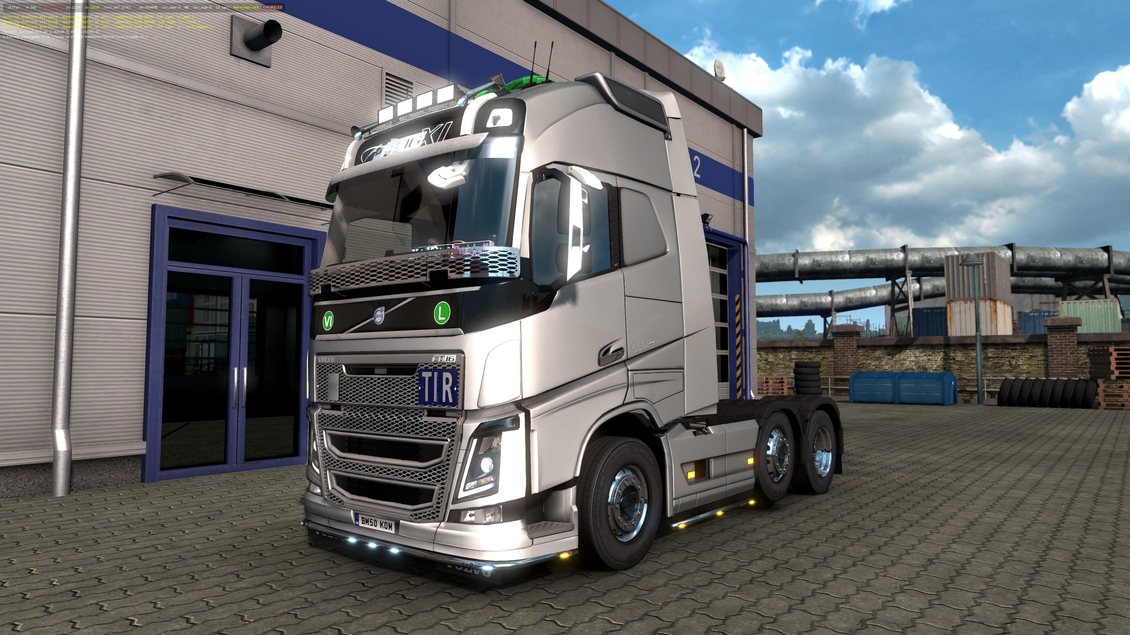 ETS2 - Volvo FH16 2012 Reworked Truck V3.1.5.1 (1.39.x)