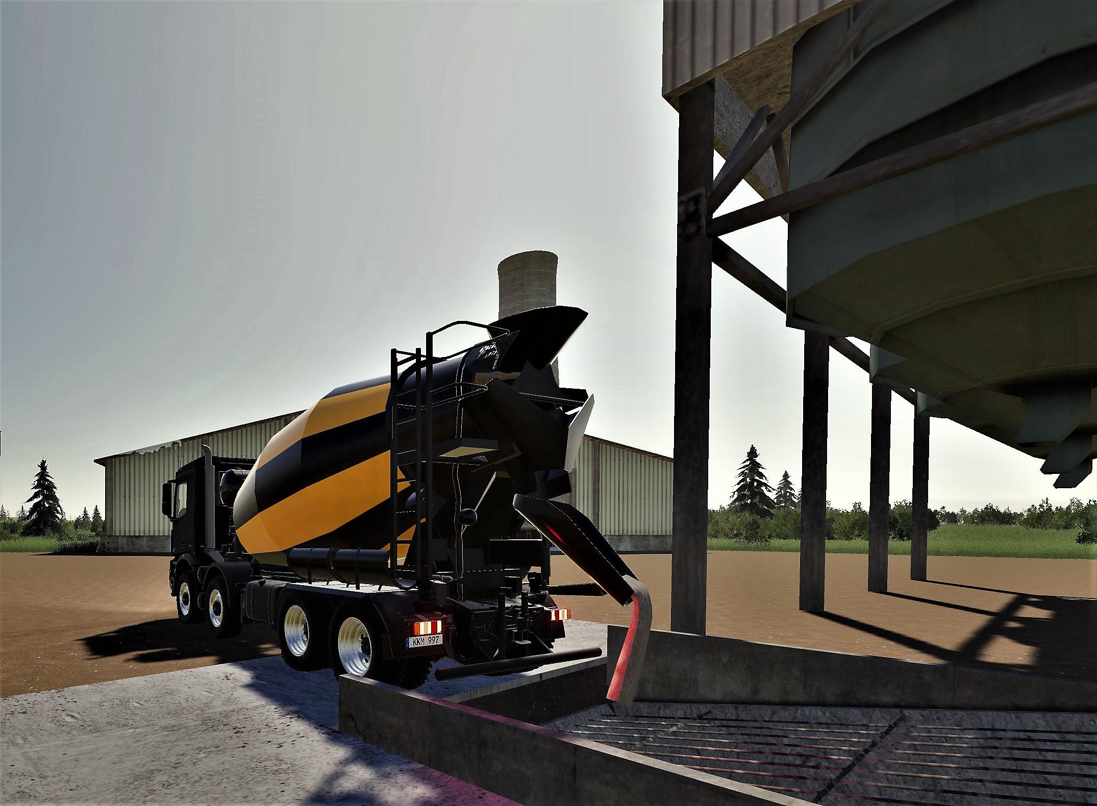 FS19 - Mercedes-Benz Arocs Concrete Mixer V1.0