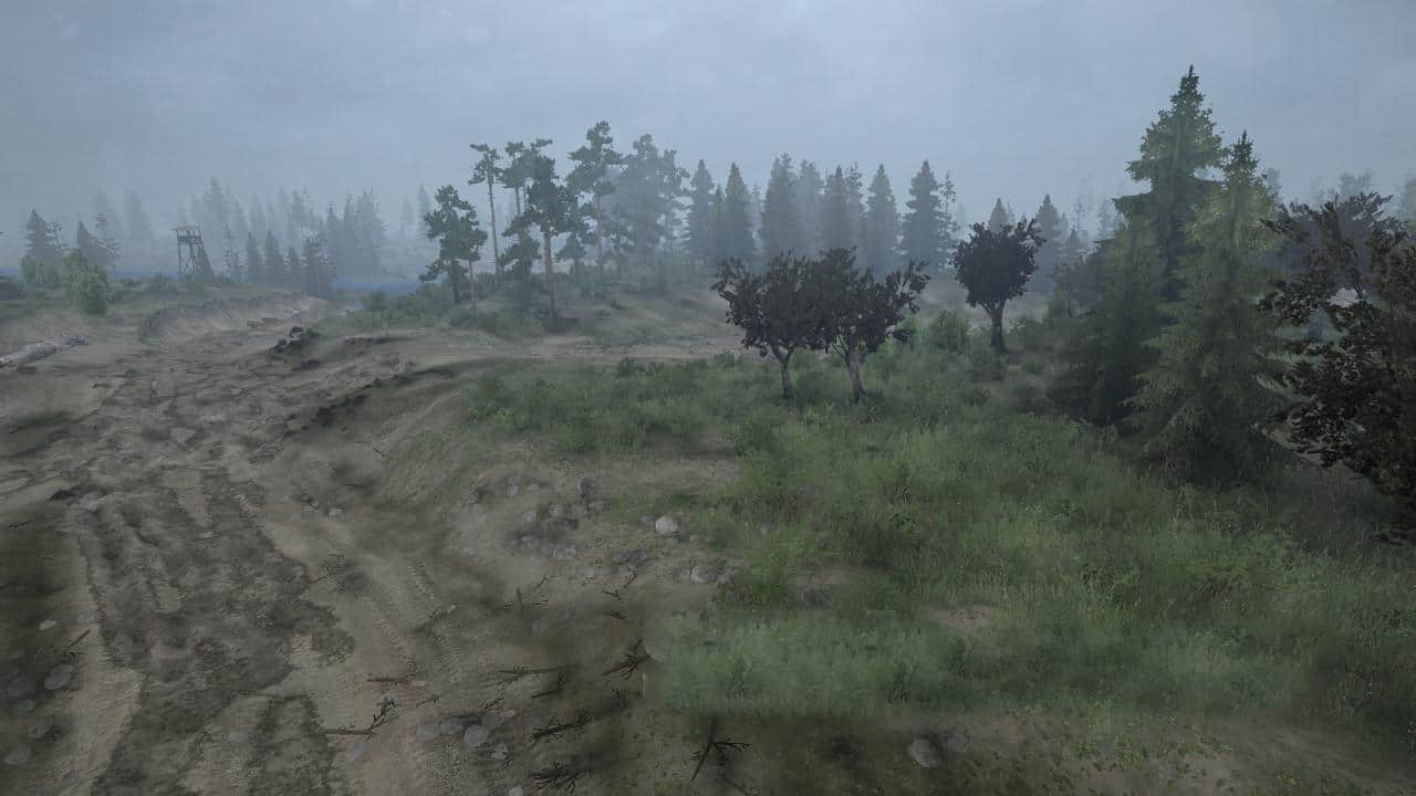 Spintires:Mudrunner - Depression Map V1.0