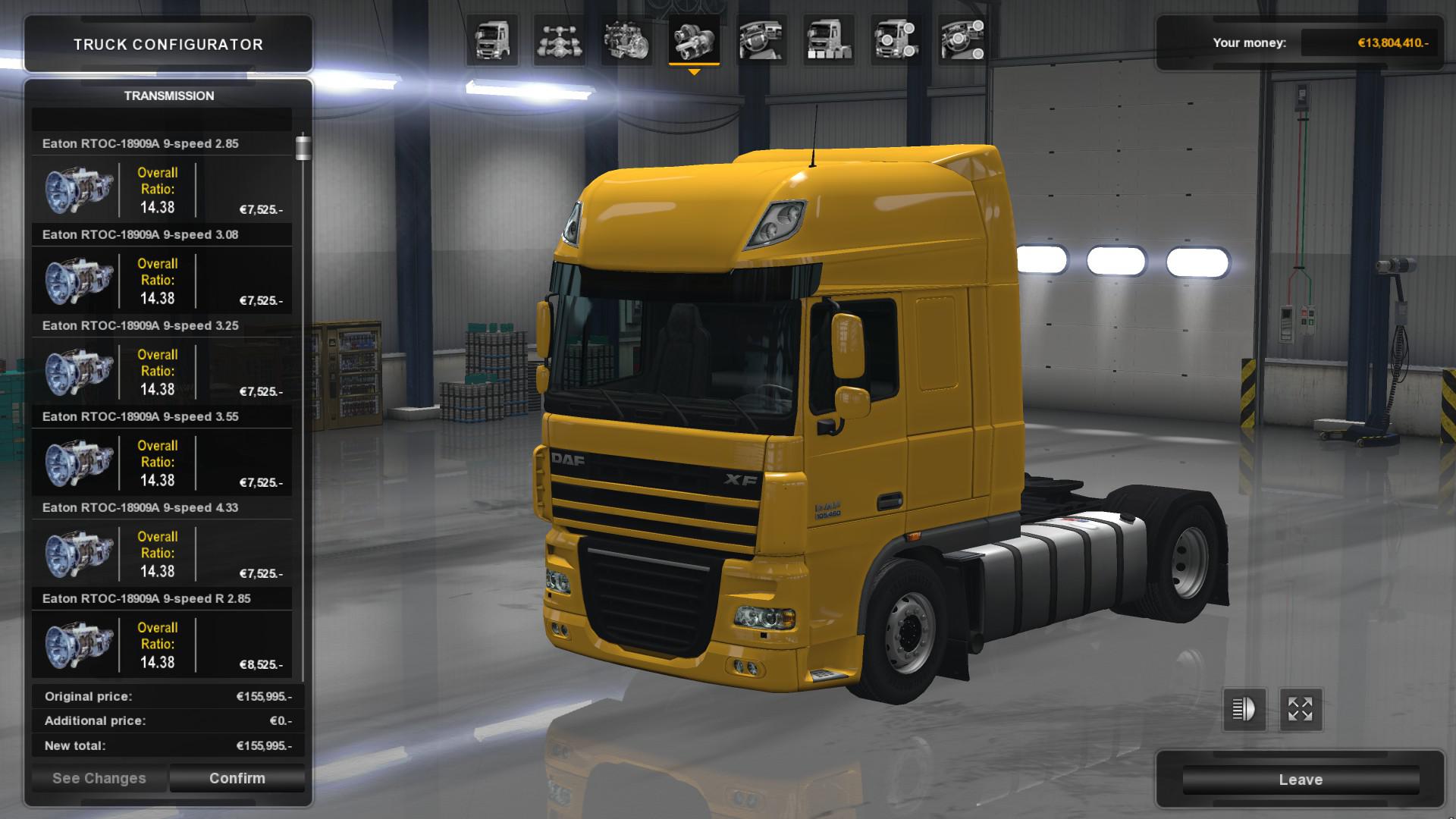 ETS2 - Real Eaton Fuller Transmissions V20.7.8 (1.37.x)