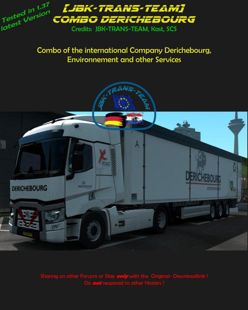 ETS2 - JBK Combo Derichebourg V1 (1.37.x)