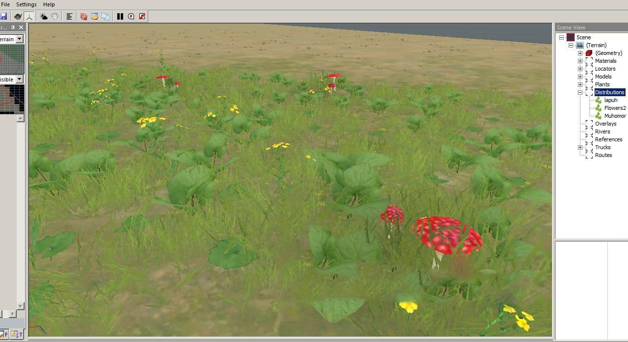 Spintires:Mudrunner - Distributions from The Village Map V2