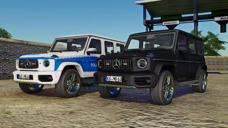 FS19 - Mercedes Benz G-Class V8 Biturbo V1.0