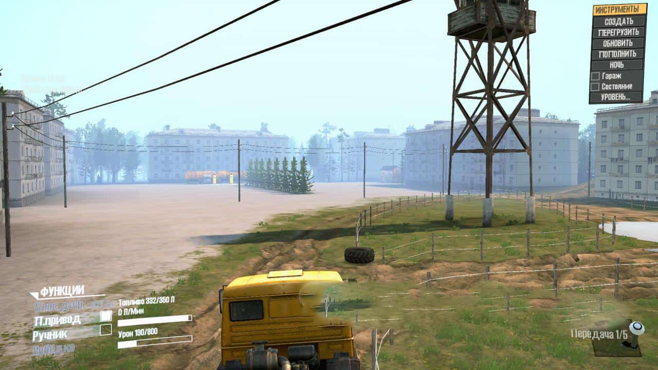 Spintires:Mudrunner - Zelenstroy Map V1.0