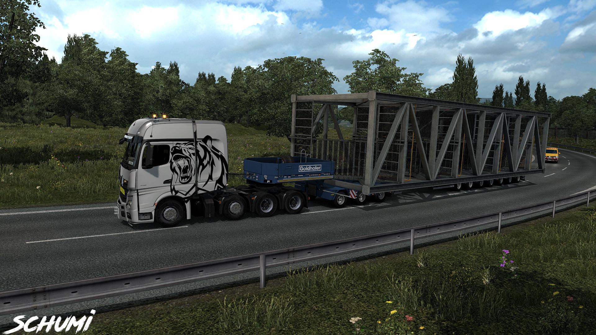 ETS2 - Mercedes Actros MP4 Truck V2.1 (1.37.x)