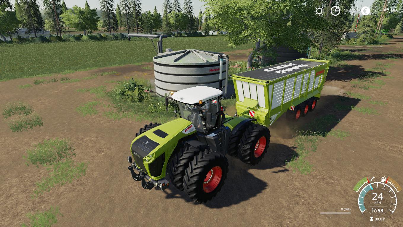FS19 - Claas Skinned TX560D Bulk Trailer