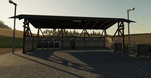 FS19 - Pellets Pallet Storage V1.0