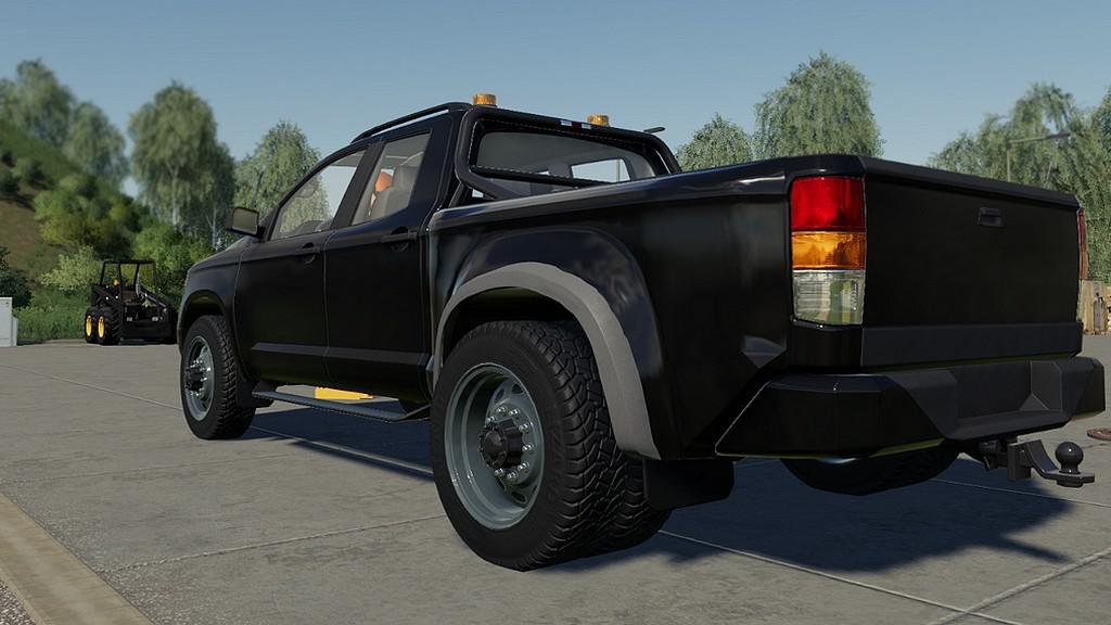 FS19 - Lizard Pickup 2014 5th Wheel Edited V1.0