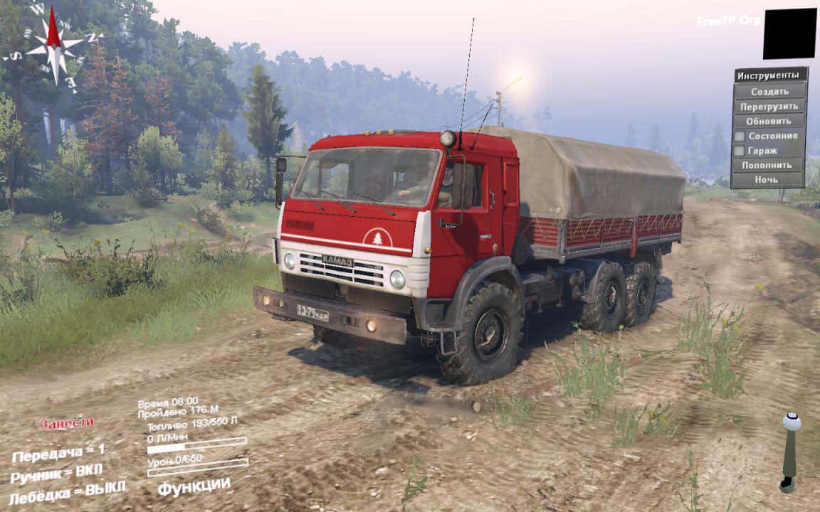 Spintires - Kamaz 5410 Pack Default Replacement V1.0