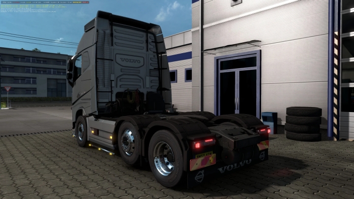 volvo fh16 side skirts euro truck simulator 2 update 1.18