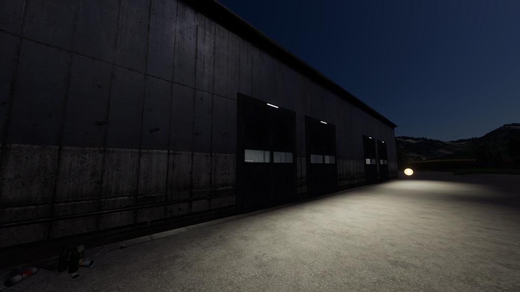 FS19 - Placeable Garage With Workshop Trigger V1.0