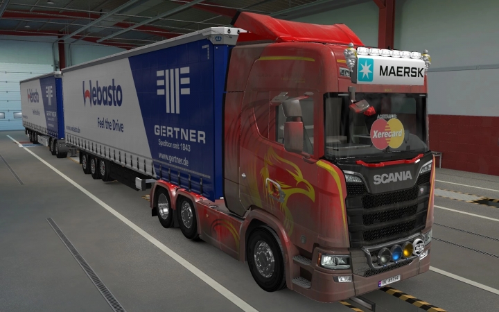 ETS2 - Sticker Glass for All Trucks Xerecard (1.40.x) | Euro Truck ...