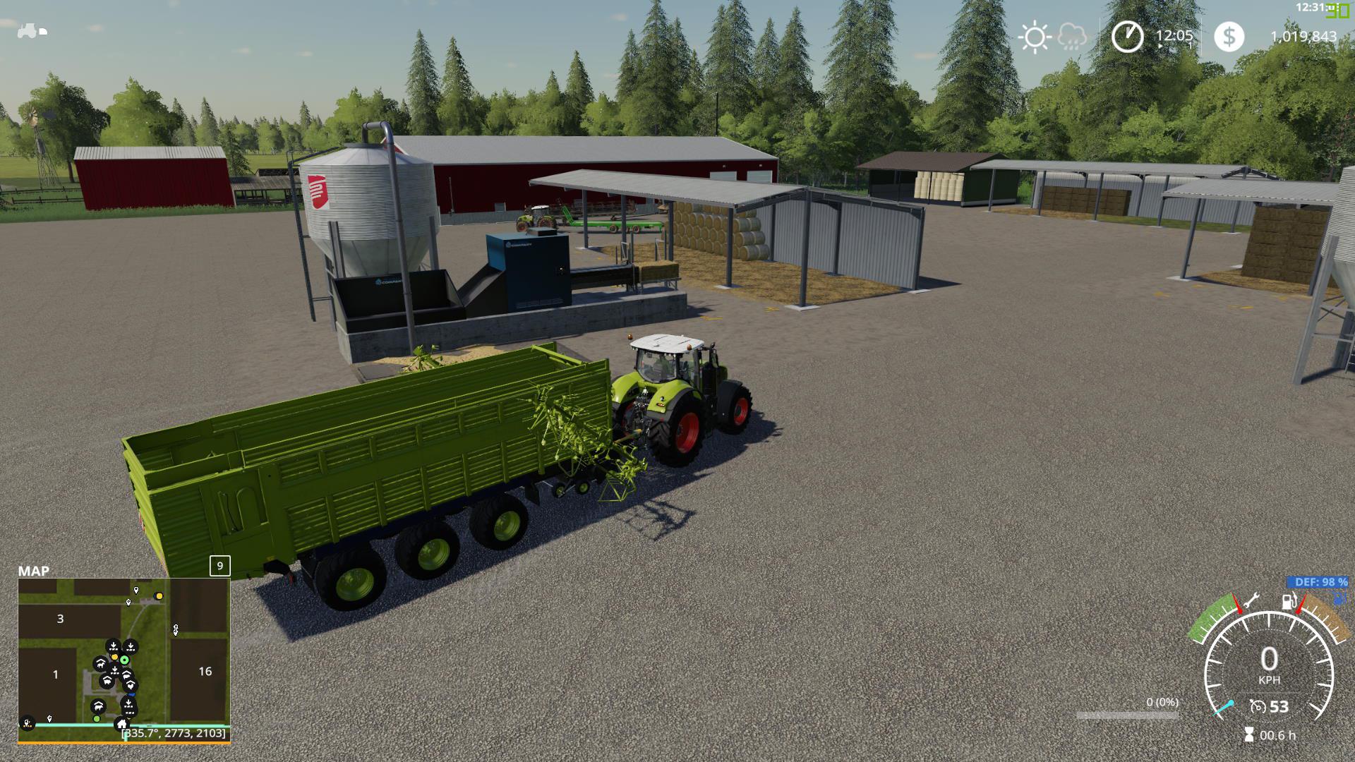 FS19 - Modified Baler High Capacity V1.0