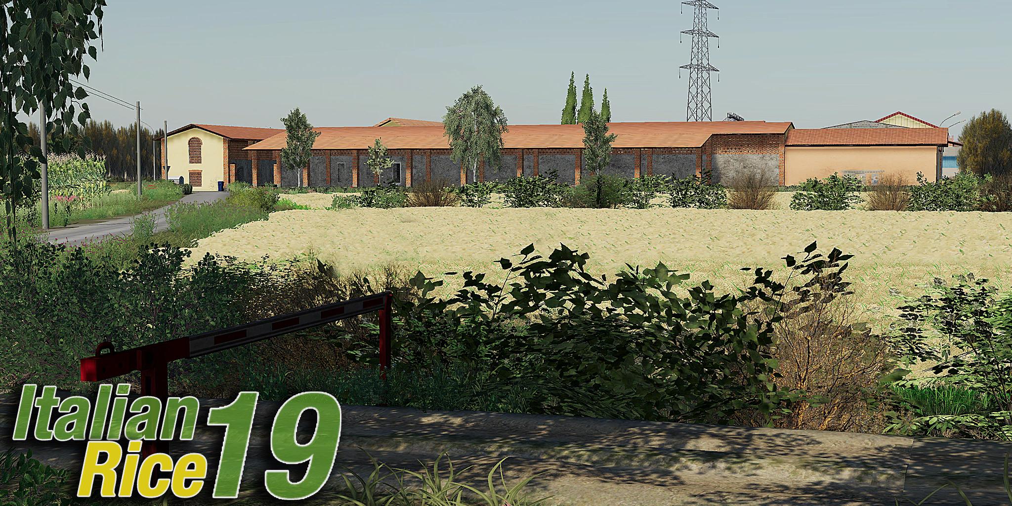 FS19 - Italian Rice - Riso Map V3.0