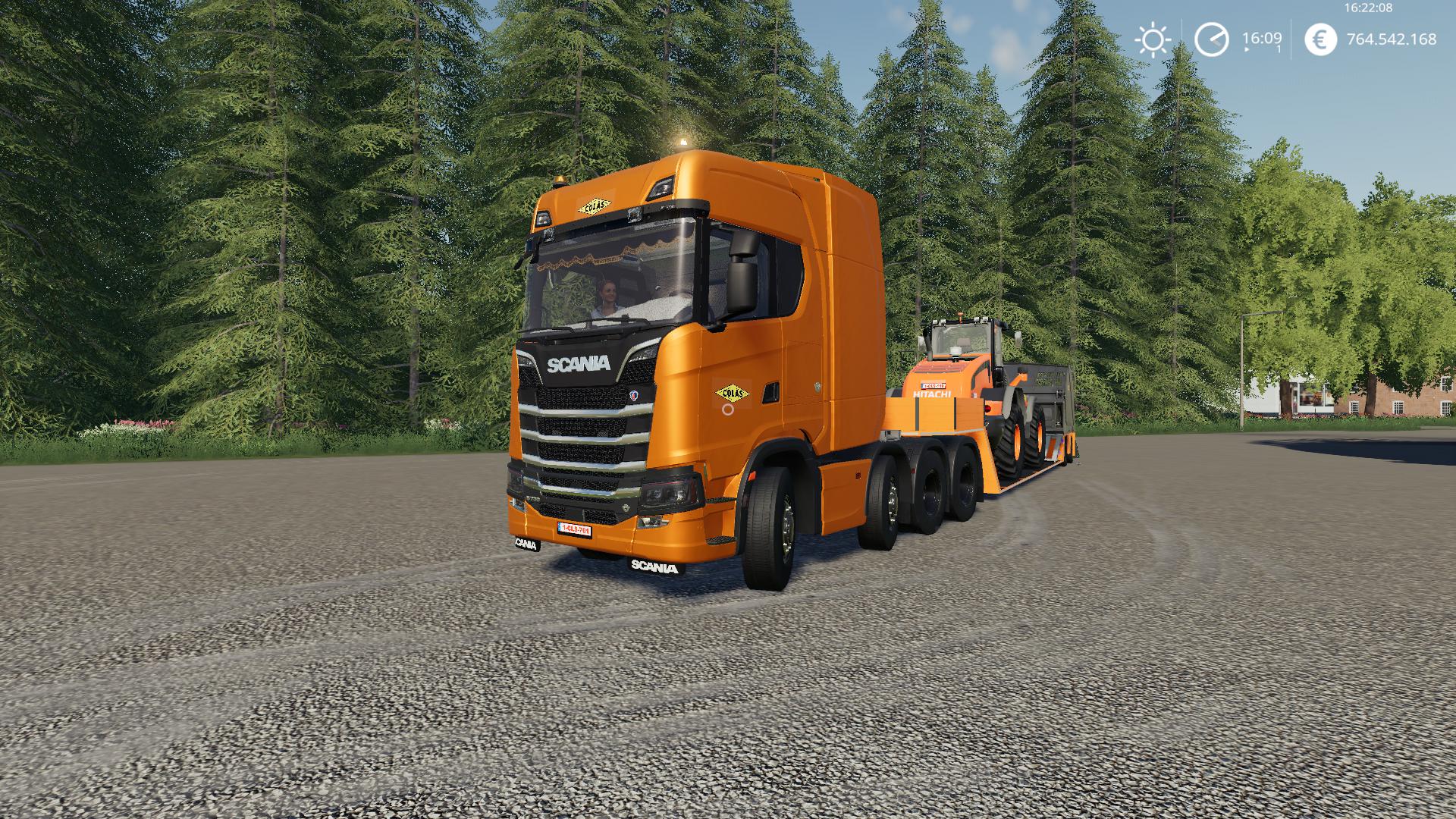 FS19 - Scania Colas Truck V1.0
