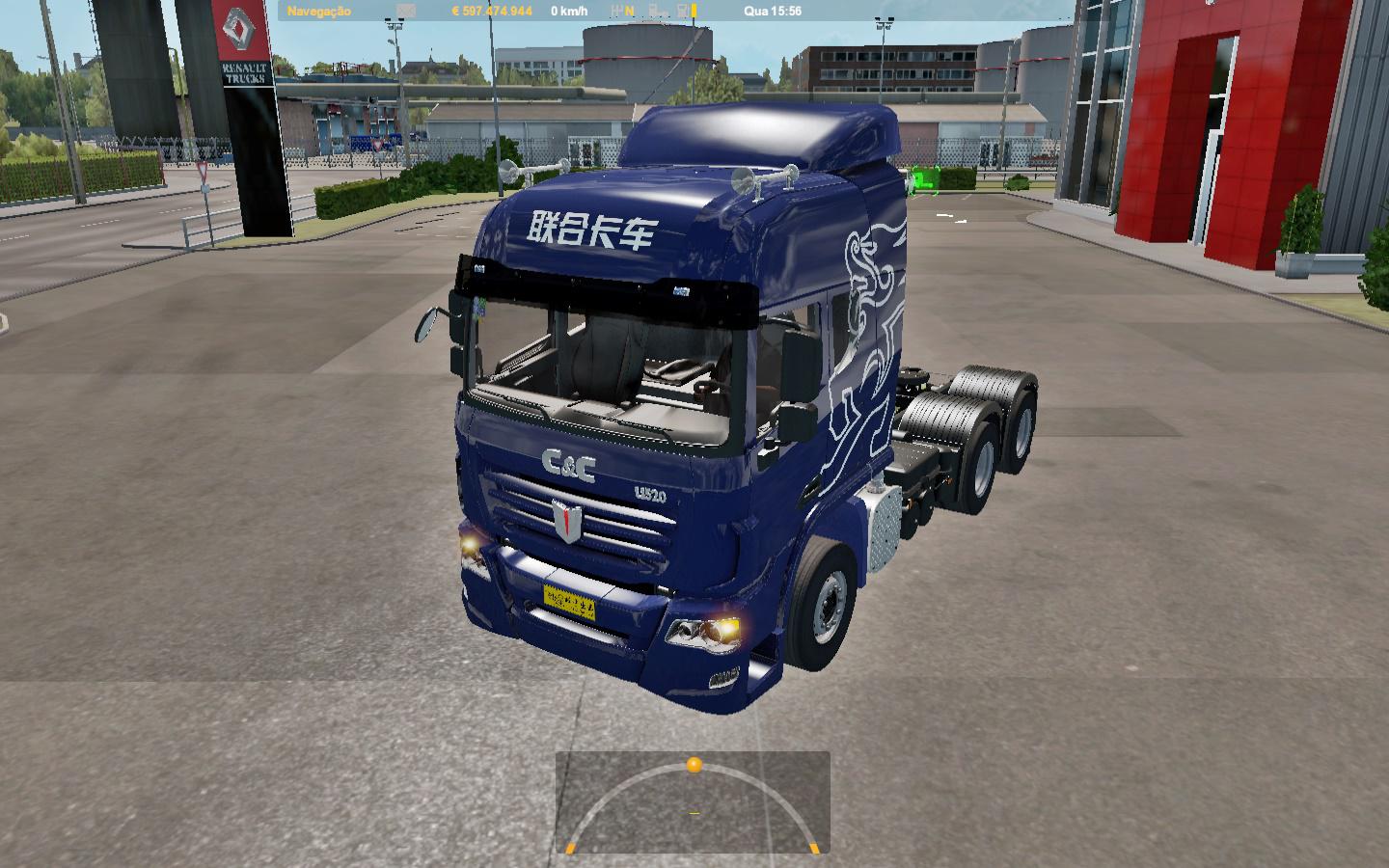 ETS2 - China C&C U520 Truck V2.0 (1.36.x)