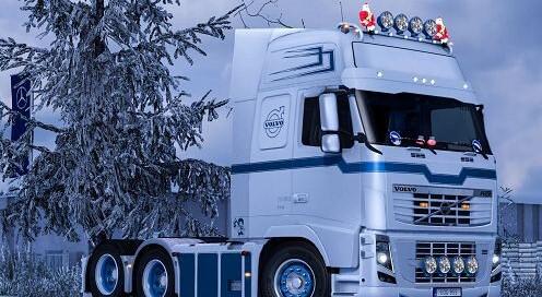 ETS2 - Changeable Metallic Stripe for Volvo FH 2009 (1.39.x)