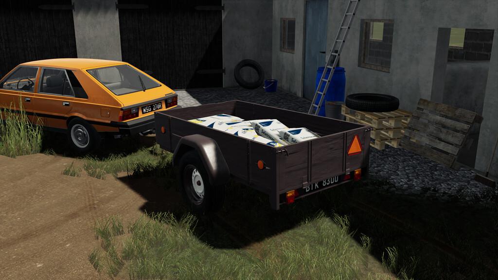 FS19 - Old Lizard Car Trailer V1.1