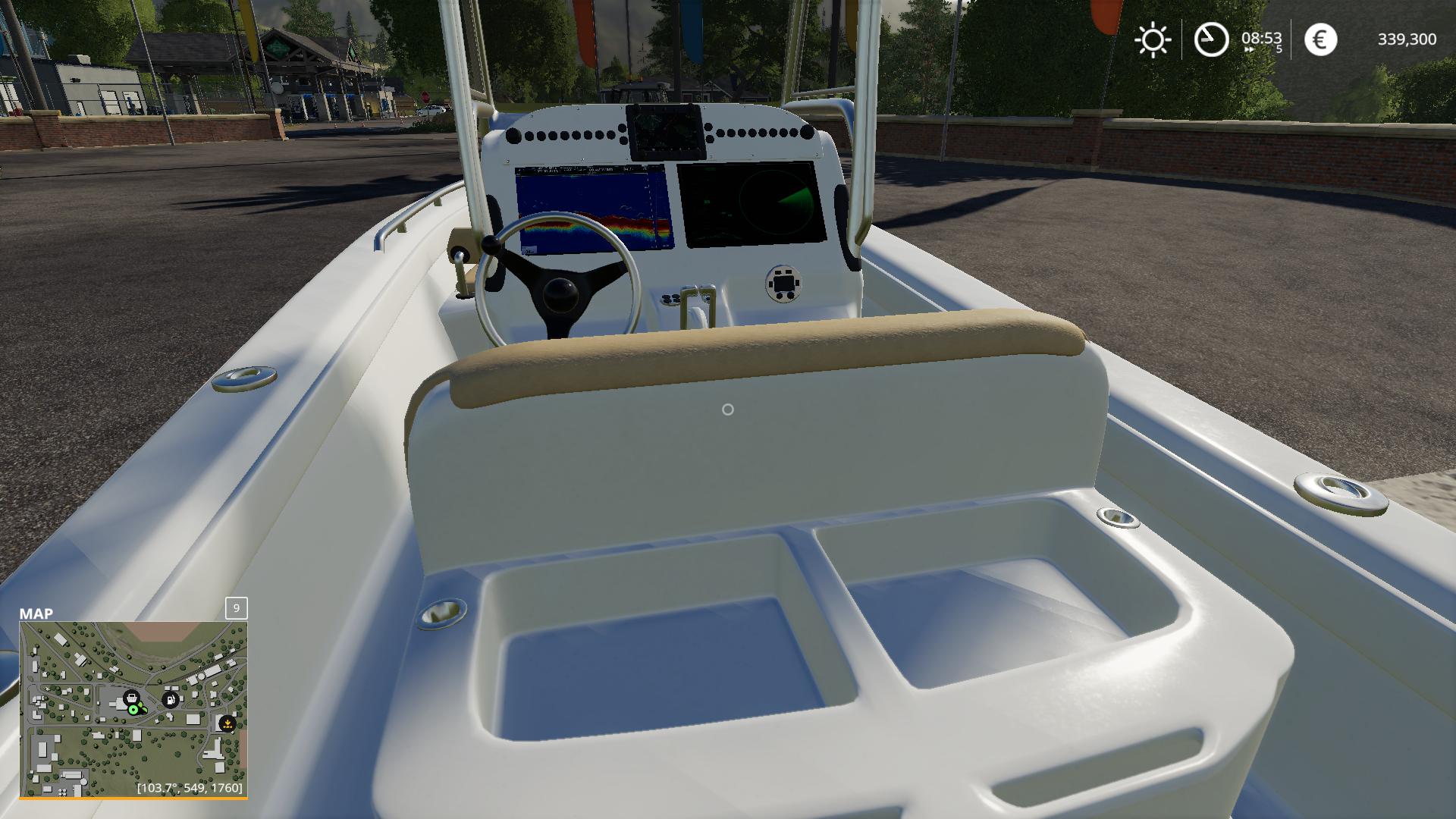 FS19 - Everglade Boat V1.0.6.9 | Farming Simulator 19 | Mods.club