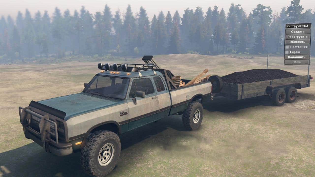 Spintires - 1991 Dodge Ram 2500 1st Gen Cummins V1.2