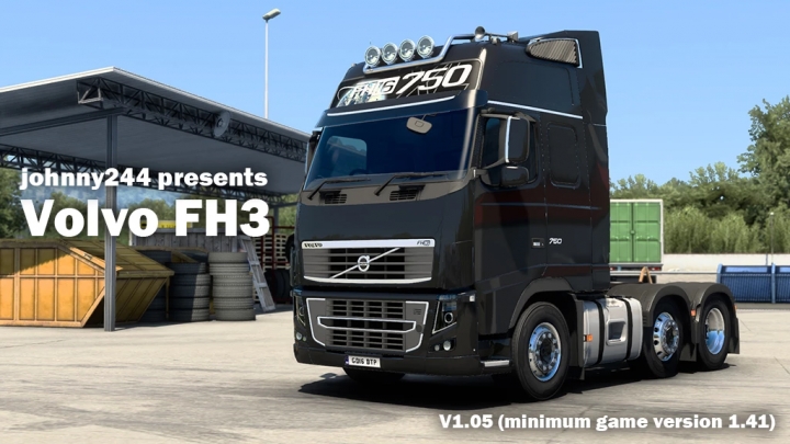 ETS2 - Volvo FH 3RD Generation V1.05 (1.41.x)
