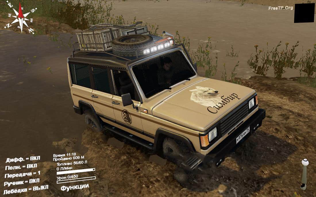 Spintires - Uaz Simbir 3170 Volf V0.1
