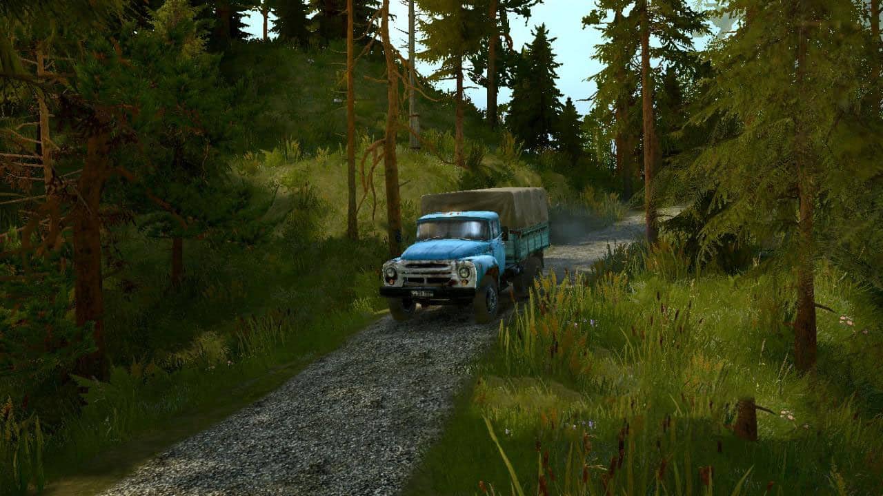 Spintires:Mudrunner - Green Ridge Map V1.0