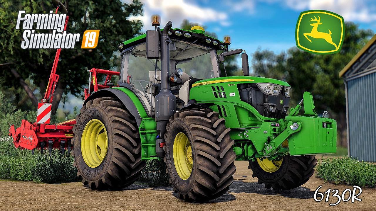 FS19 - John Deere 6R Series (4CYL) V1.0