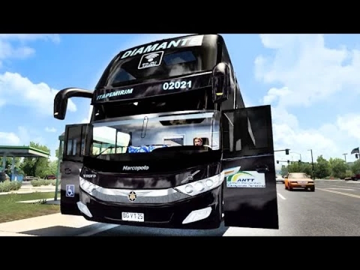 ETS2 - Marcopolo G7 1800 DD Volvo 6x2 (1.40.x)