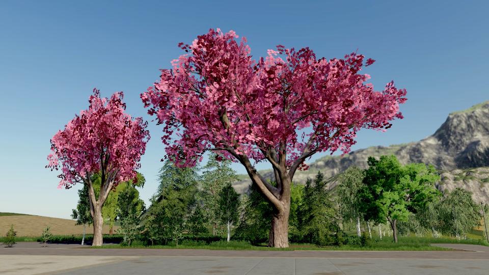 FS19 - Tree Pack Granny Tana V1.0