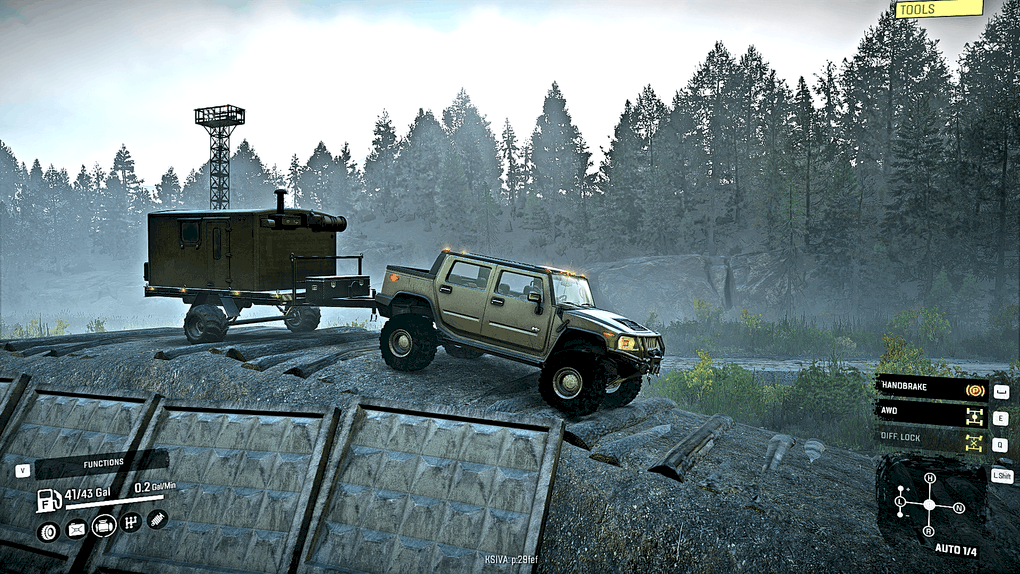 SnowRunner - Motorsports Pickup Bed Scout Trailers V1.0