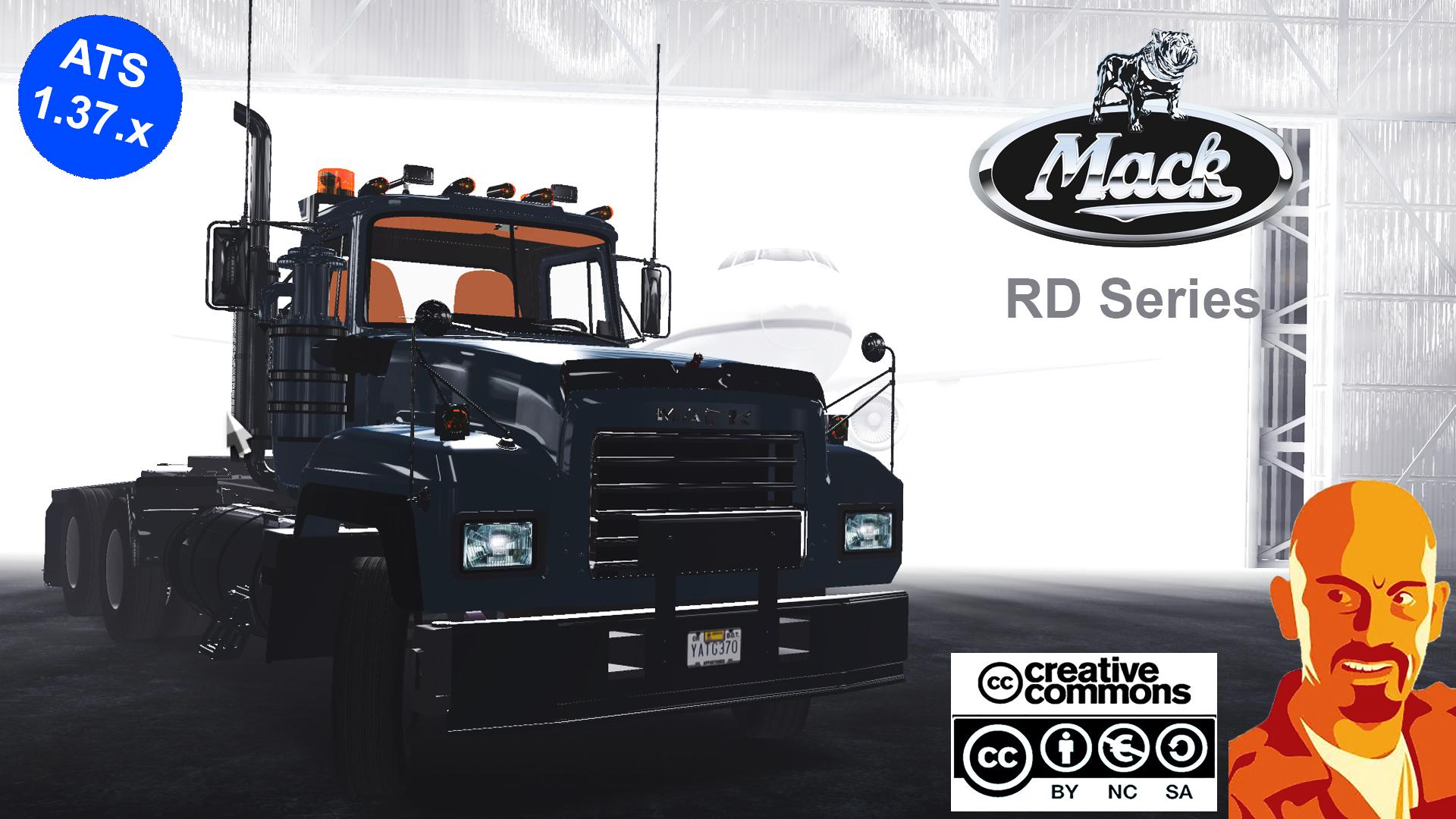 ATS - Mack RD Reworked Truck (1.37.x)