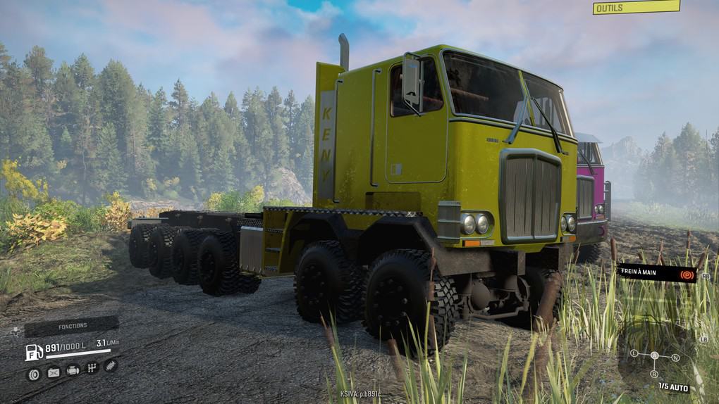 SnowRunner - Keny K100 Twinsteer 12x12 V2.1