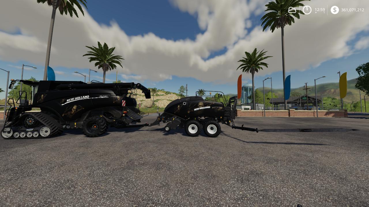 FS19 - Bones New Holland Pack Eagle355th Ve V1.0