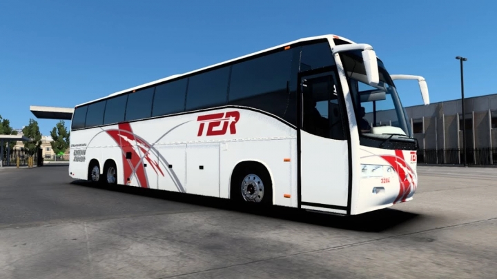 ETS2 - Volvo 7550 Classic Bus Mod (1.41.x)