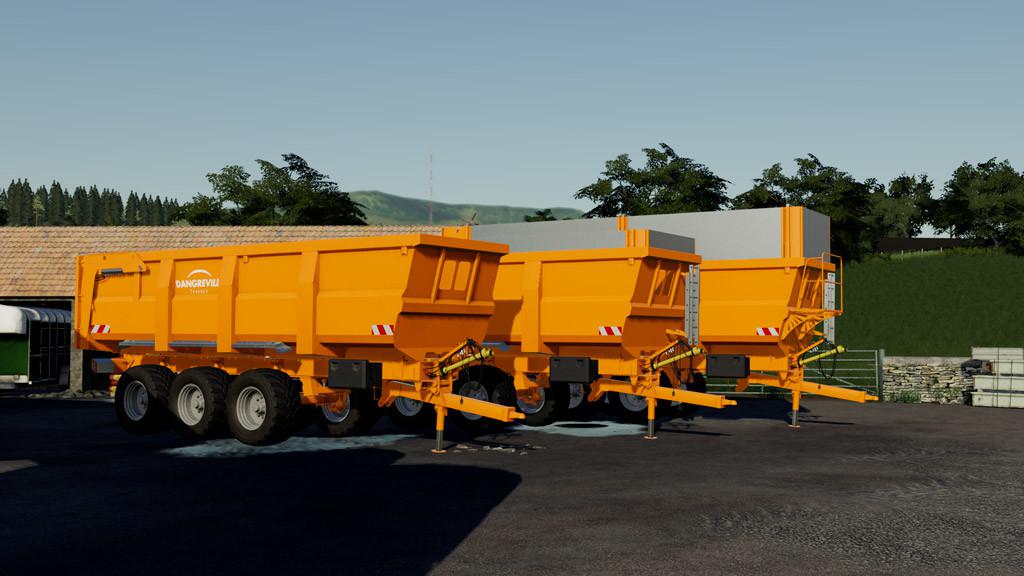 FS19 - Dangreville B One 32 B Trailer V1.1
