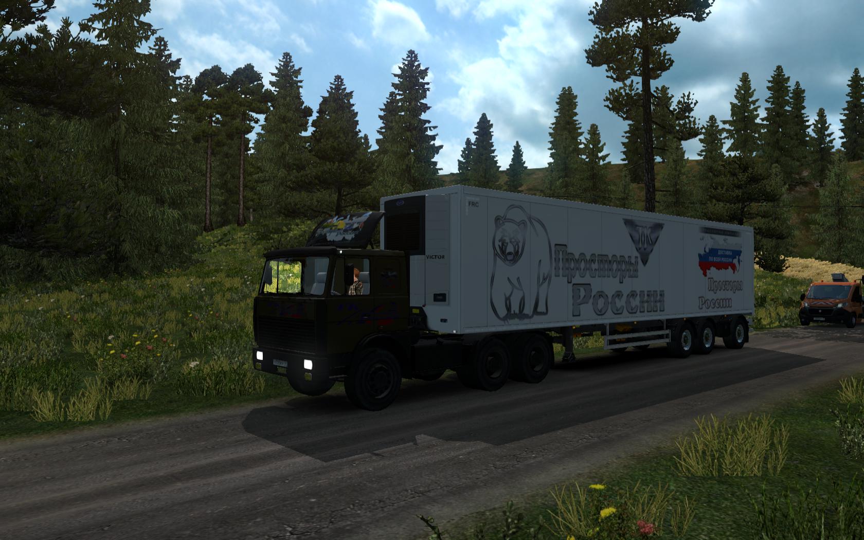 ETS2 - Russian Open Spaces V9.0 (1.39.x)