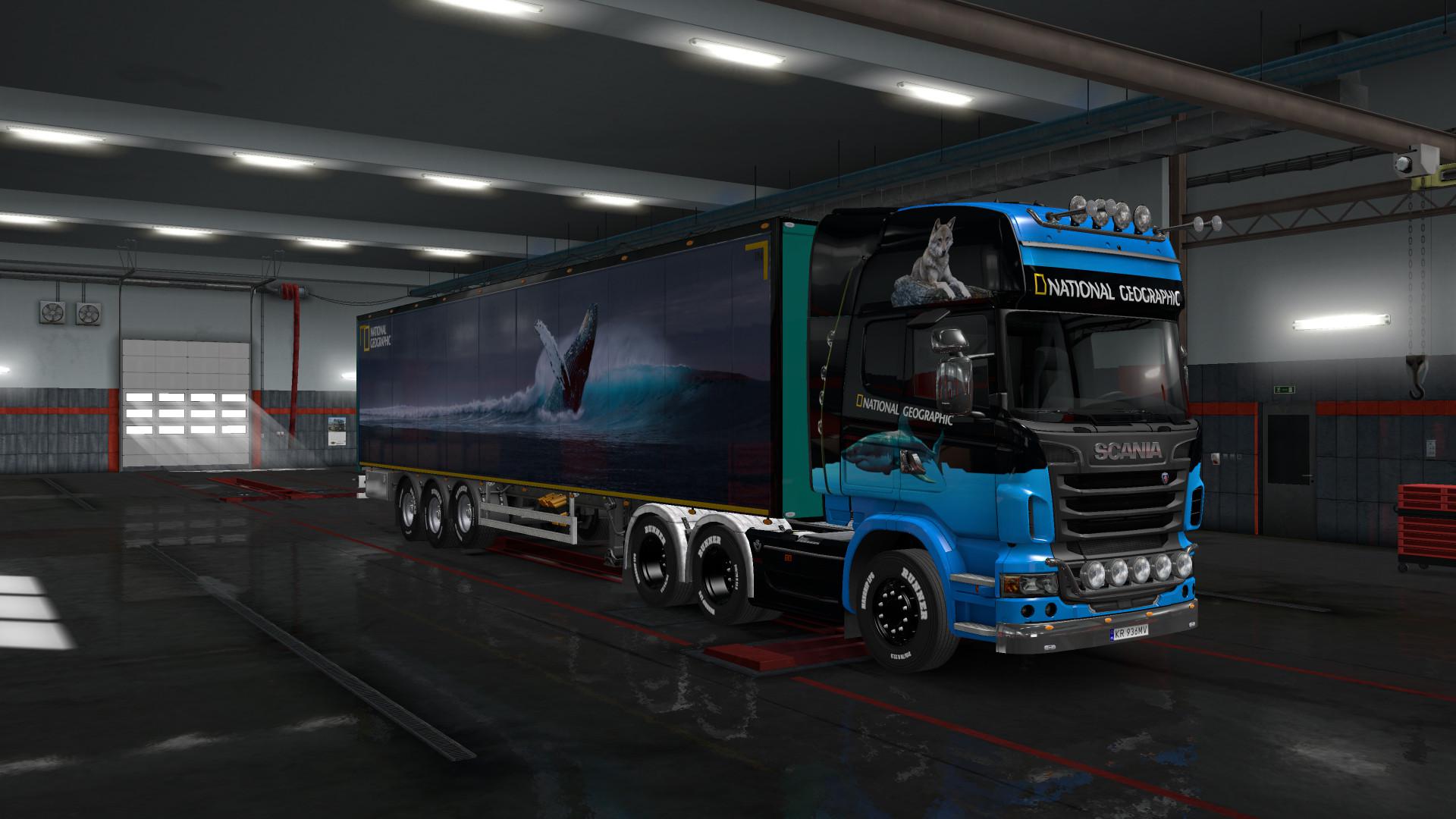 ETS2 - National Geographic Paintjob (1.35.X)