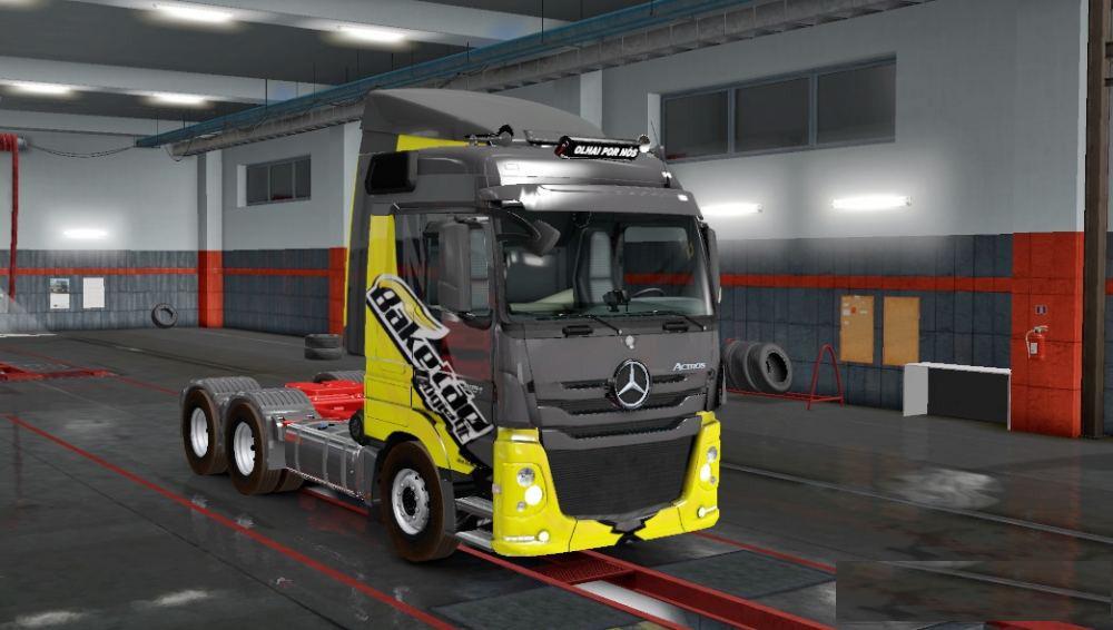 ETS2 - Mercedes Actros Truck (1.36.x)