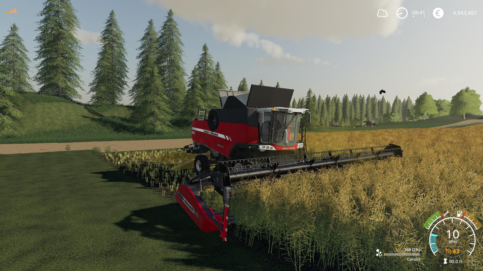 FS19 - Massey Ferguson Delta 9380 Harvester V1.0