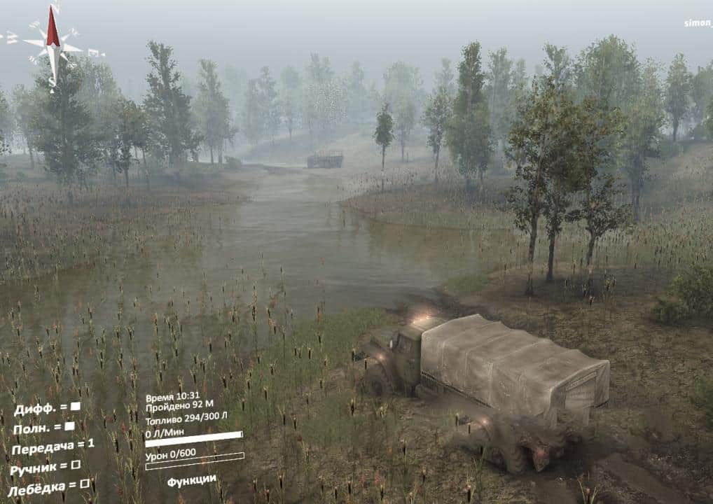 Spintires - Swamp Map V1.0