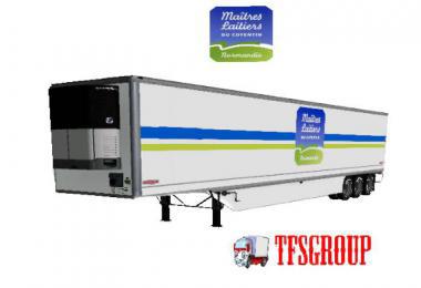 FS19 - Maitres Laitiers Refrigerated Trailer V2.0
