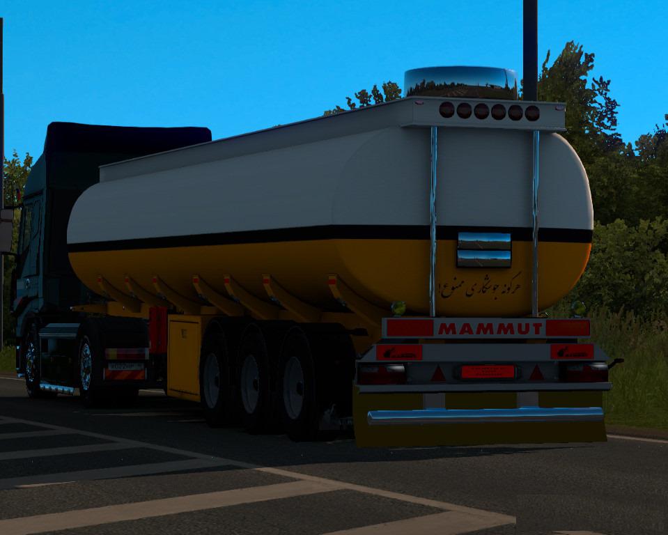 ETS2 - Tank Mammut Tanker Zard in Ownership (1.36.x)