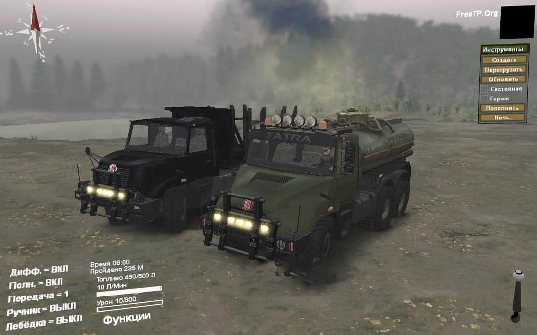 Spintires - Tatra Mod 163 Truck V1.4