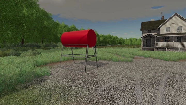 FS19 - American Placeable Fuel Tank V1.0